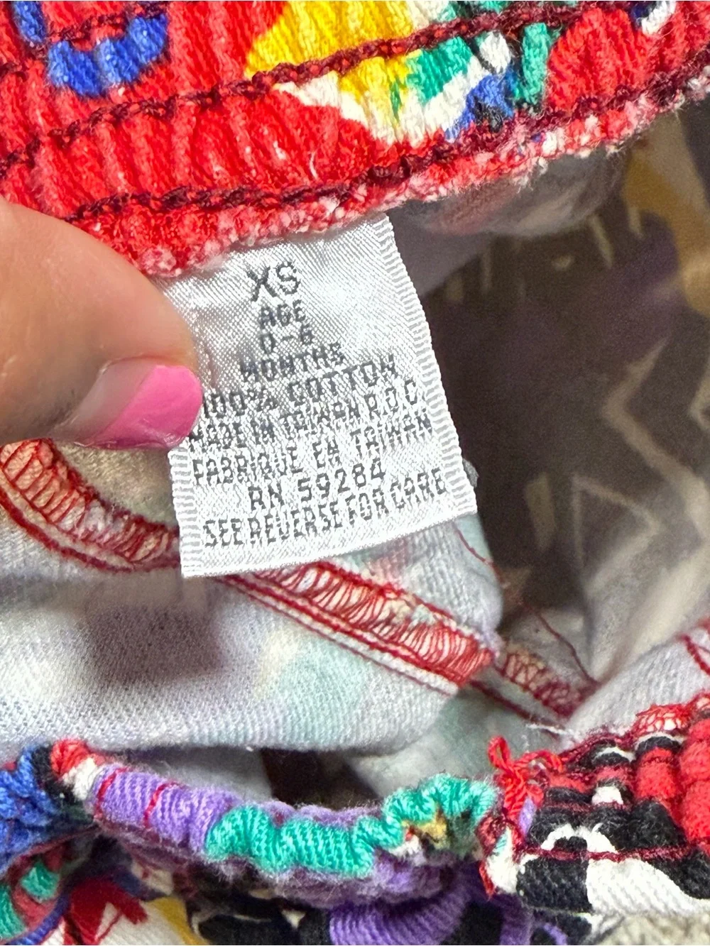 The Children's Place Vintage 90s Retro Colorful Pants